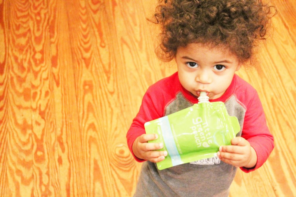 Bottle Weaning Success - Westley loves his Little Green Pouch